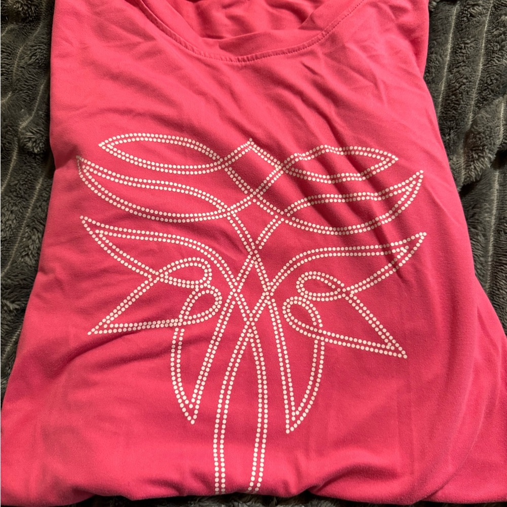 Pink Embellished Women's Top